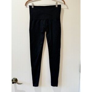 SPANX ASSETS Black High Waisted Leggings M Versatile Capsule Shapewear Elevated